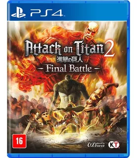 Jogo Ps4 Attack On Titan 2 Final Battle Game