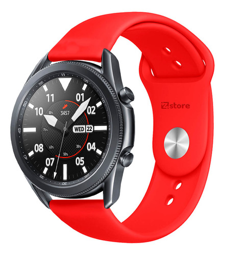 Correa Compatible Con Samsung Galaxy Watch 3 41mm Rojo