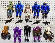 Comprar Megabloks Mega Construx Halo Lote Mix Figuras (70) 1 Halo