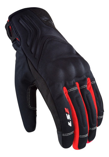 Guantes Invierno Ls2 Softshell Protecciones Muy Abrigados