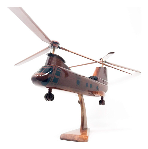 Helicoptero Seaknight Modelo Madera