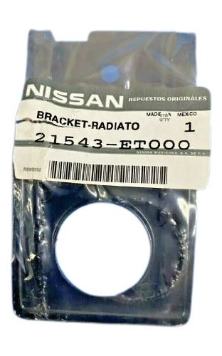 Base Metalica Superior Radiador Nissan Sentra 2007 - 2012