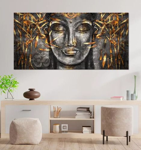 A Pintura De Diamante Buda Con Dorado,sala,recamara Zen