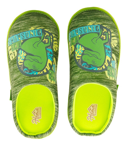 Pantuflas Niño Bubble Gummers Dinosaurio T-rex Envio Gratis