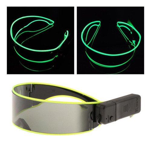 - Lentes De Sol Luminosas Led Con Luz De Estilo Futurista