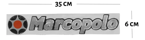 Emblema Marcopolo Frontal Buses