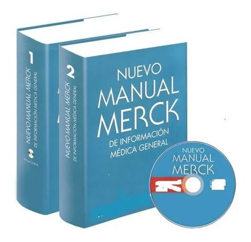 Manual Merck De Información Médica General - 2 Tomos  + Cd