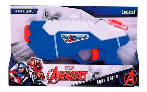 Avengers Aqua Storm Pistola De Agua Vengadores Marvel Ditoys