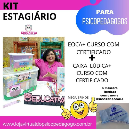 Imagem 1 de 4 de Kit Estagiário - Psicopedagogia