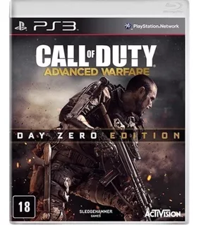Jogo Call Of Duty Advanced Warfare Edição Day Zero Ps3