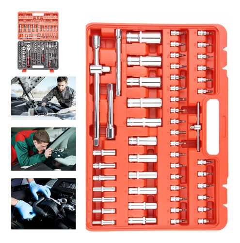 Juegos De Dados Herramienta Reparación Automóviles 172 Pcs