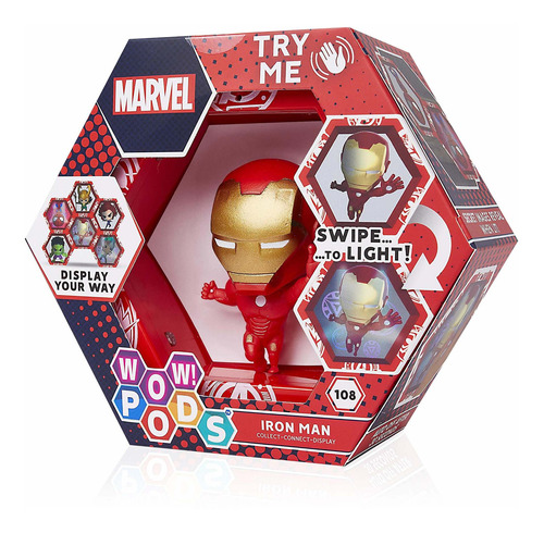 Wow Pods Marvel Avengers Figuras Coleccionables De Luz De Ir