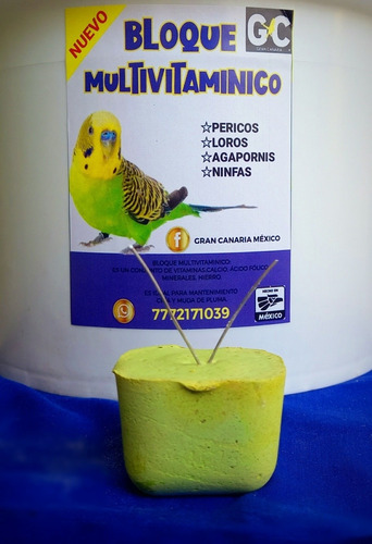 Calcios Bloques Multivitaminicos 50 Pzs (grit, Jibia)
