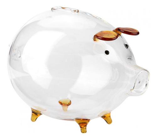 Tarro De Dinero, Banco De Cerditos De Cristal, Transparente