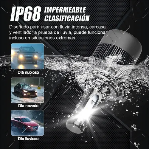 St Kit De Faros Led H H4 De 14000 Lúmenes Para Ford