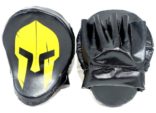 Aparador De Chute + Manopla De Soco Para Treino Muay Thai