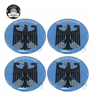 Emblema Adesivo Calota Roda Volante Deutschland Resinado-51
