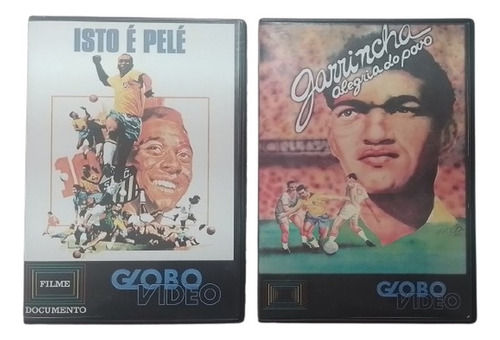 2 Dvds Isto É Pele 1974 E Garrincha Alegria Do Povo 1963 (Usado)