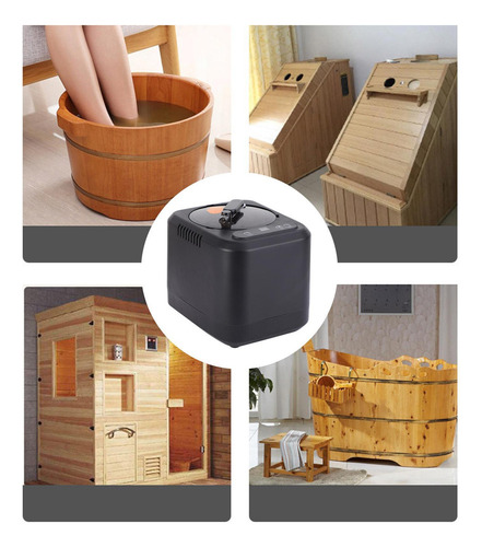 Generador De Para Sauna, Máquina De De 3l, Enchufe Negro