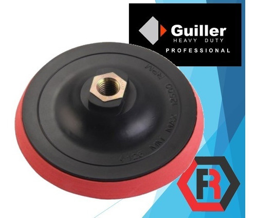 Plato Pad Pulidodra Backing Plate 7'' M14 Guiller C/adaptado