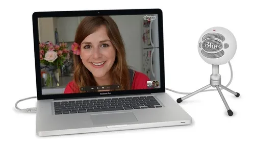 Microfono Condensador Blue Snowball Ice Usb Estudio Podcast