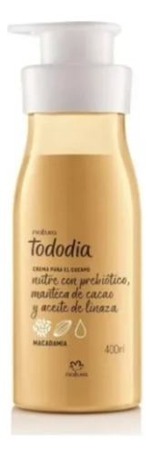 Crema Corporale De Macadamia  Tododia Natura 400ml