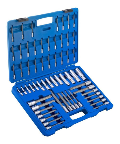 Juego Dados Punta Torx Largos 60 Pzas 4 Tipos De Torx