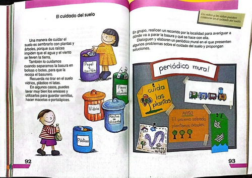 3 Libros De Segundo Grado Integrado Y Recortables Sep (Usado)