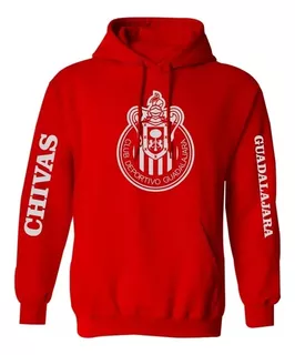 Sudadera Hoodie Chivas Rayadas Del Guadalajara Futbol Unisex