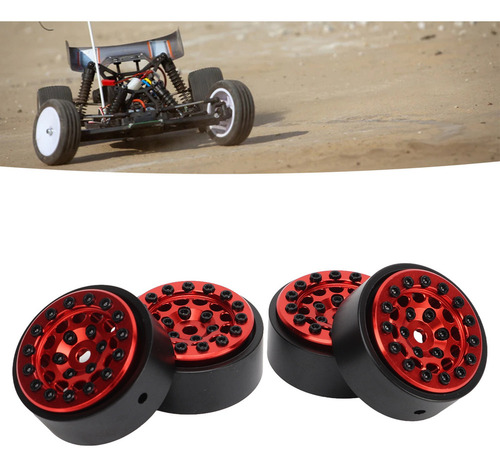 Llantas Beadlock Para Fms Fcx24 1/24 Rc