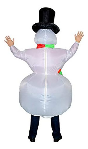 Disfraz De Muñeco De Nieve Inflable Arokibui, Disfraces Dive