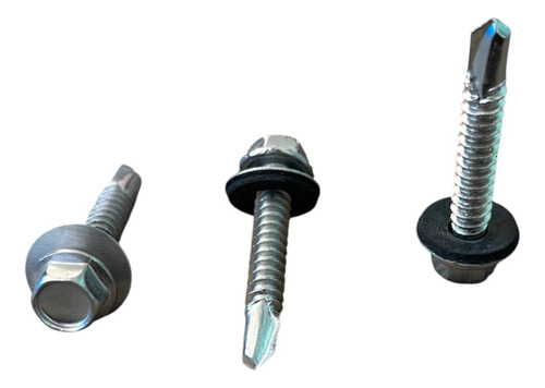 Pija C/hex. Inox. Pta.broca 1/4x1 C/accesorios (100pza)