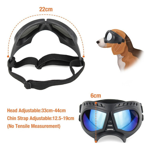 Gafas De Sol Uv A Prueba D/viento P/mascota Pequeña, Mediana