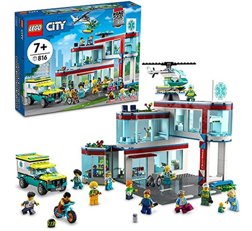 Lego City Hospital 60330 Kit De Construcción Con Ambulancia 