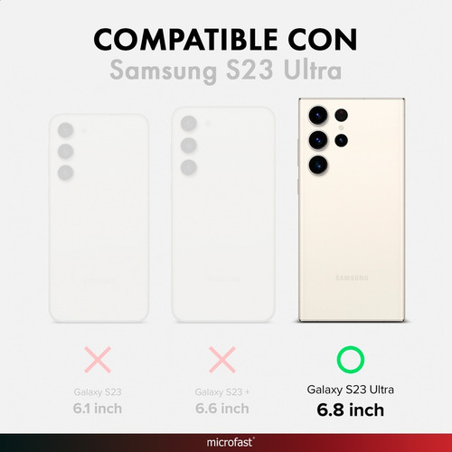 Imagen 3 de 10 de Funda Ringke Para Samsung S23 Ultra Onyx Black Anti Impacto