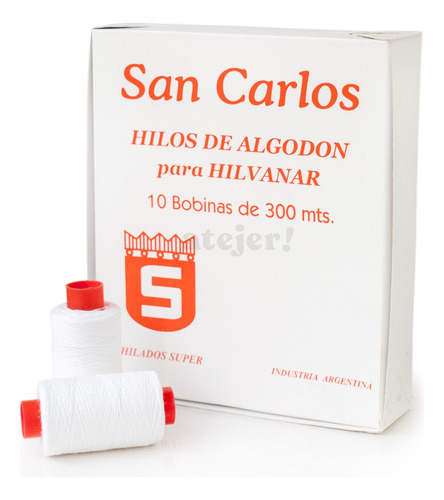 Imagen 9 de 10 de Hilo De Aldogon Para Hilvanar - San Carlos 10 Bob X 300 Mts