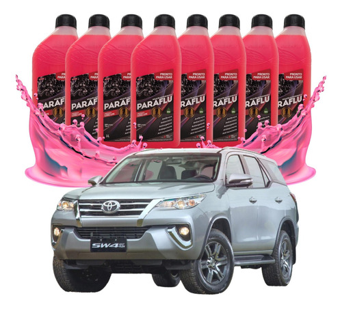 Aditivo Radiador Paraflu Toyota Hilux Sw4 2.7 2019 2020 2021