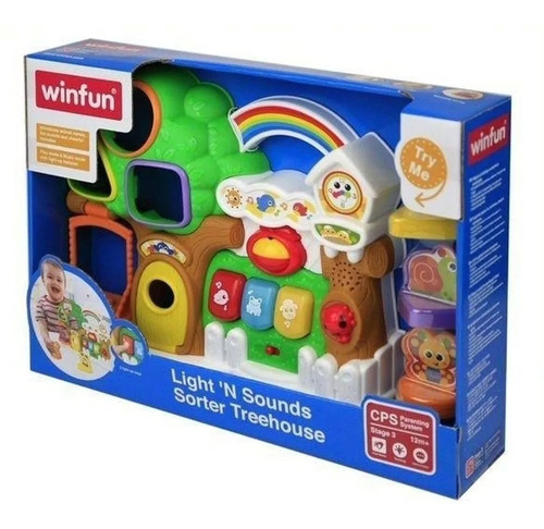 Yes Toys Casinha Na Árvore Com Som E Luzes Winfun 