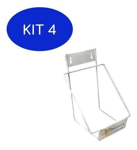 Kit 4 Suporte Para Coletor Perfuro Cortante Grandesc 3l