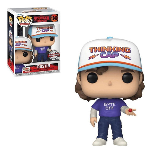 Funko Pop Stranger Things 4 1249 Dustin Exclusive