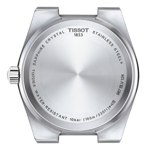 Reloj Tissot Prx 35mm | Acero | Carátula Plateada Color del fondo Plateado
