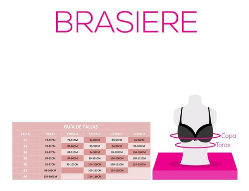 Brasier Push Up Con Listón 23138 Carnival
