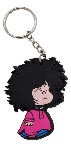 Llaveros Mafalda De Goma Producto Oficial Quino