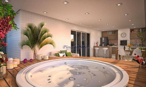 Imagem 20 de 30 de Apartamento Duplex Com 4 Dormitórios Sendo 2 Suítes, À Venda, 188 M² Por R$ 1.592.820 - Vila Guilhermina - Praia Grande/sp - Ad0008