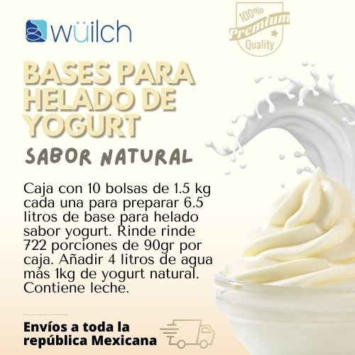 Base Para Helado De Yogurt 65litros La Caja