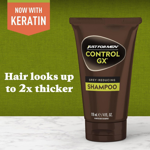 Shampoo Cubre Canas Hombre Natural Cabello Barba Y Bigote