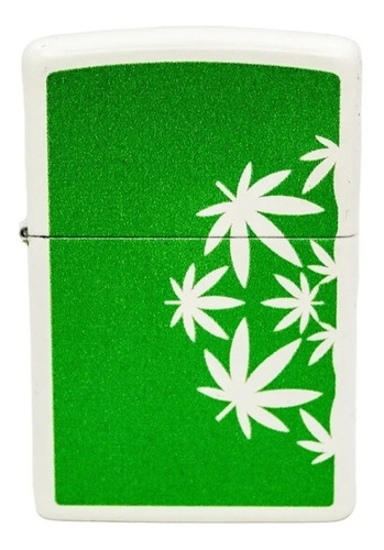 Zippo Weed Leaves Design Original Garantia 28547