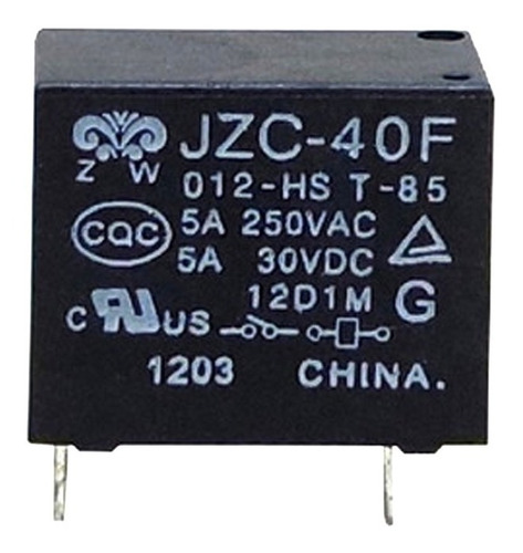 Rele Relay Potencia Jzc-40f-012-hs Jzc-40f 12v 5a