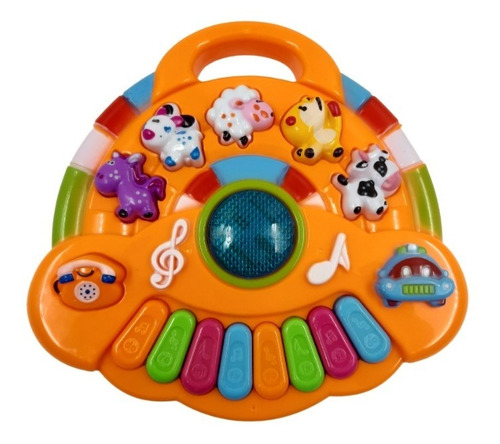 Piano Musical Para Niñas Bebes Con Luces Sonido