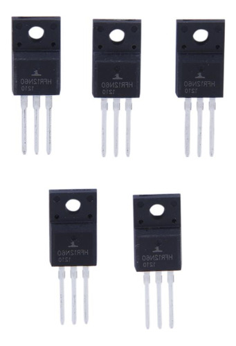 5pcs Modelo 12n60 N-channel Power Mosfet 12a 600v Paquete